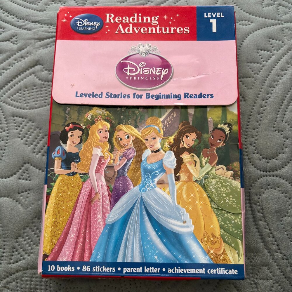 Disney Reading Level 1 Disney Princess Stories for Beginning Readers 10 Book Set